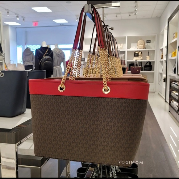 MICHAEL KORS Shoulder Hand Bag purse Tote Satchel - Picture 9 of 12